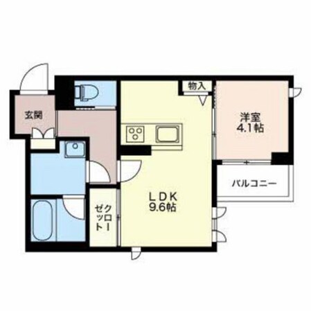 Ciel牛島本町の物件間取画像